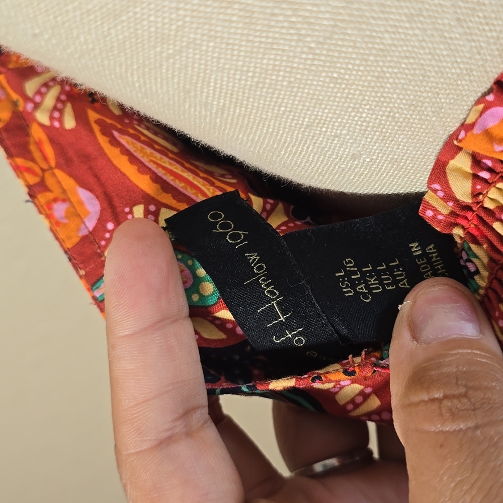 House Of Harlow Floral Halter Maxi Dress - Multicolor - Picture 10 of 11